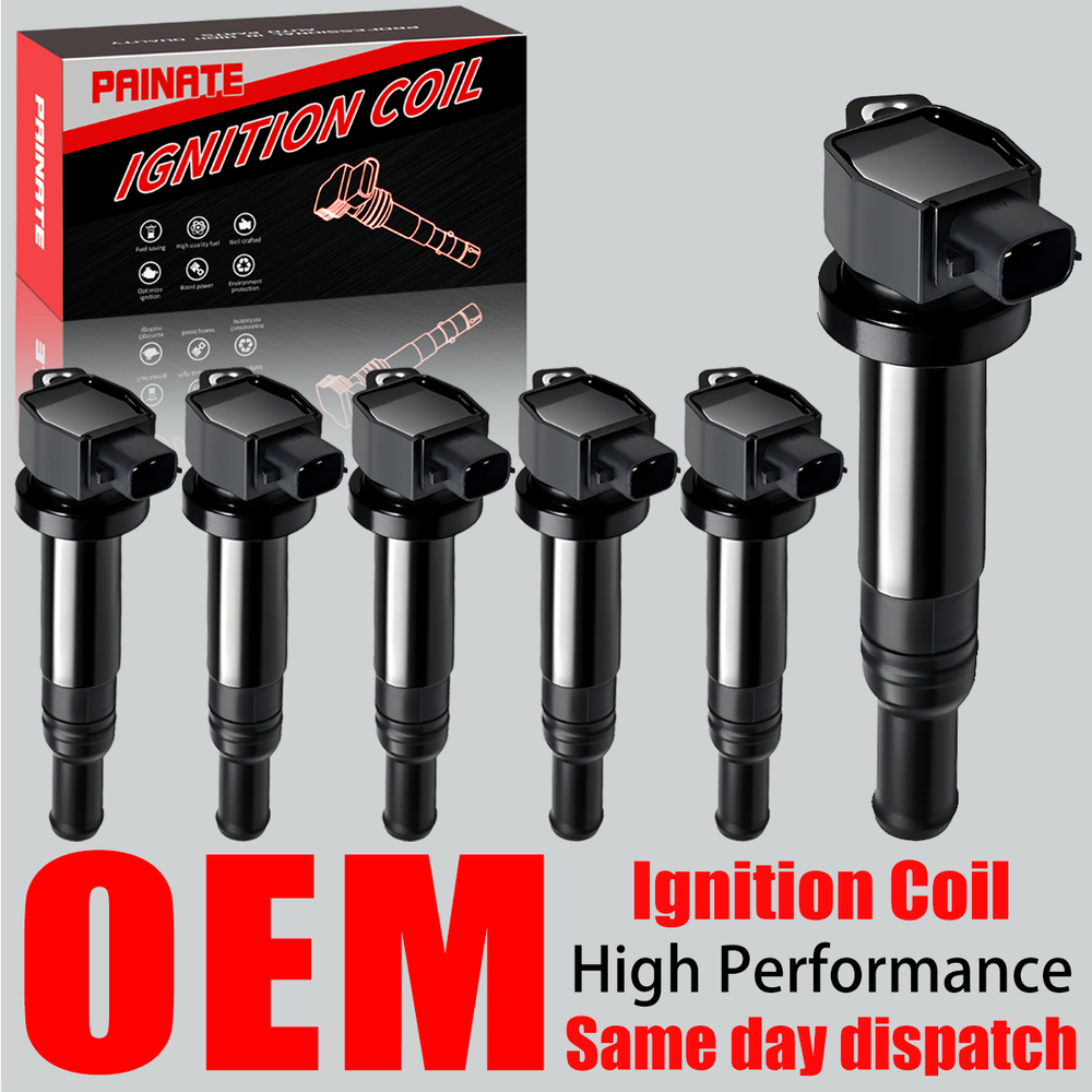 6X Brand OEM Ignition Coil For Kia Optima Magentis Rondo Hyundai 2.7L L4 UF558