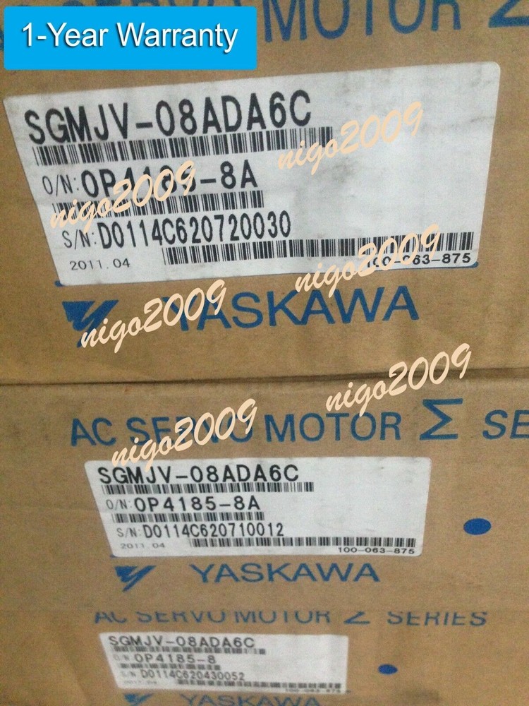 NEW   AC SERVO MOTOR SGMJV-08ADA6C SGMJV08ADA6C FREE EXPEDITED SHIPPING #F5