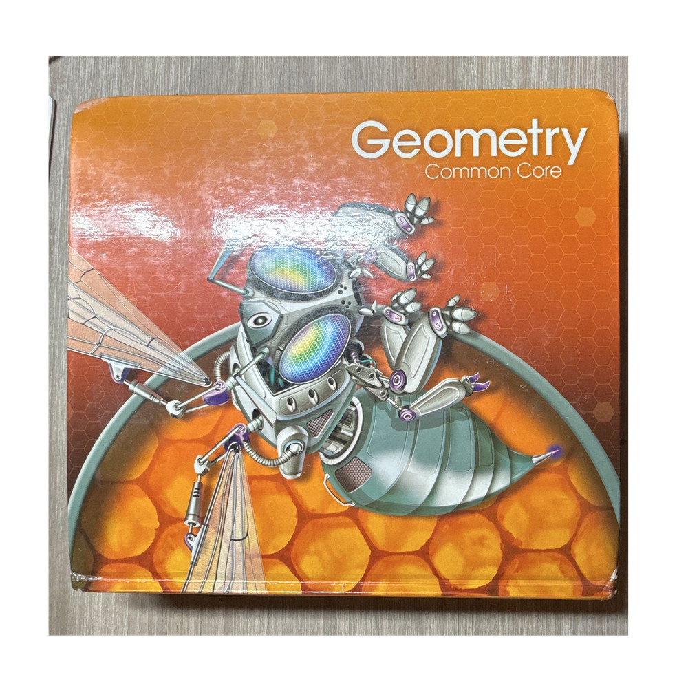 Pearson Geometry Common Core Hardcover enVision Series High School Textbook