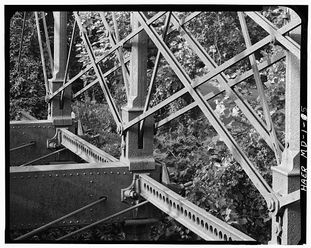 Baltimore & Ohio Railroad,Bollman Truss Bridge,Savage,Howard County,Maryland,4