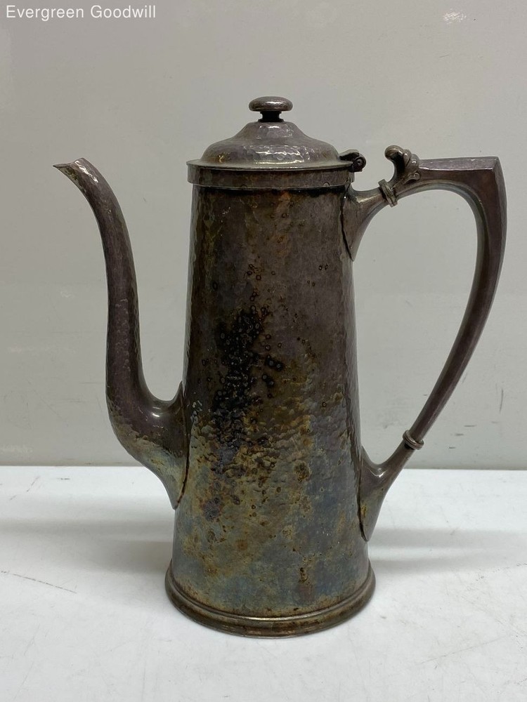 Post and Paddock Club Pick-Barth 54 oz Nickel Silver Soldered Teapot