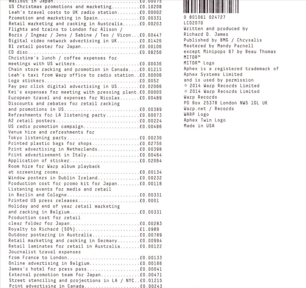Aphex Twin Syro New Cd
