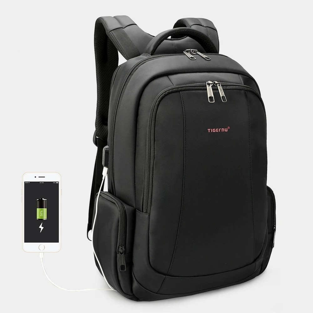 Men's Anti-Theft Laptop Backpack for 14 15.6 17.3 Inch Computers Travel School Knapsack