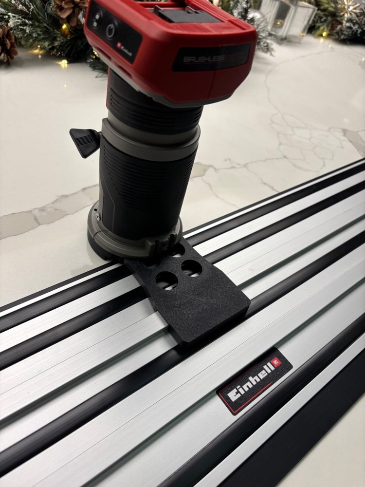 Einhell Router TP-ET 18 Plunge Base Guide Rail Adapter for Einhell guide rail