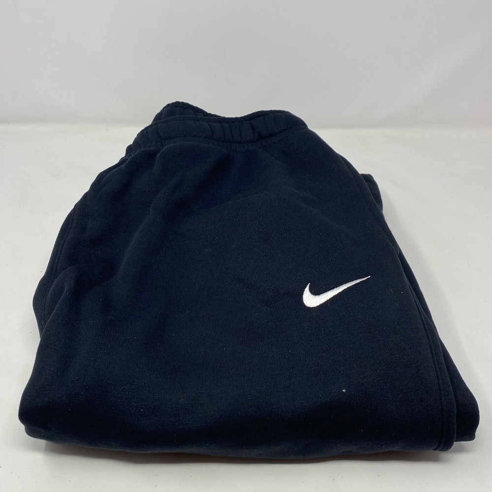 Nike Club Fleece Joggers CJ1616-010 Black/White Men's L