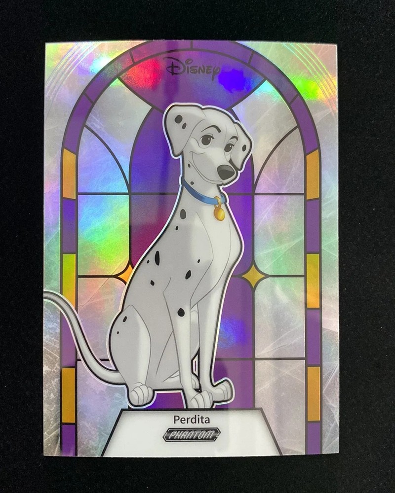 2025 Kakawow Phantom Disney Stained Glass Purple #PD-GLP-77 Perdita 041/115 J55