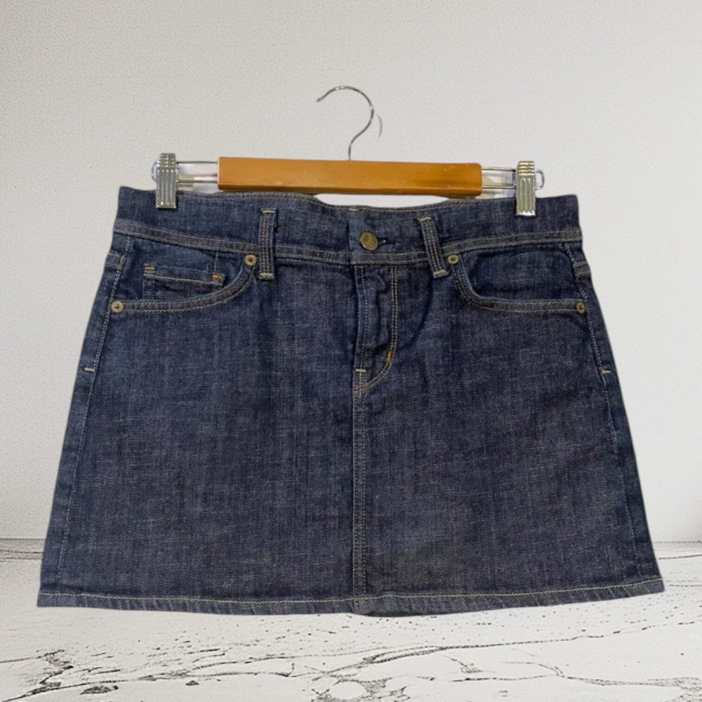 Citizens Of Humanity Dark Wash Denim Mini Skirt Women’s Size 28 $198