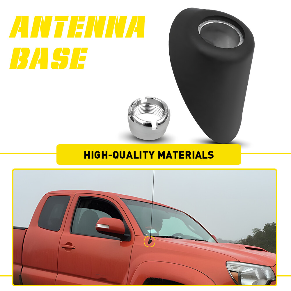 Antenna Mounting Base Adapter & Nut Manual Type fit for 2005-2015 Toyota Tacoma