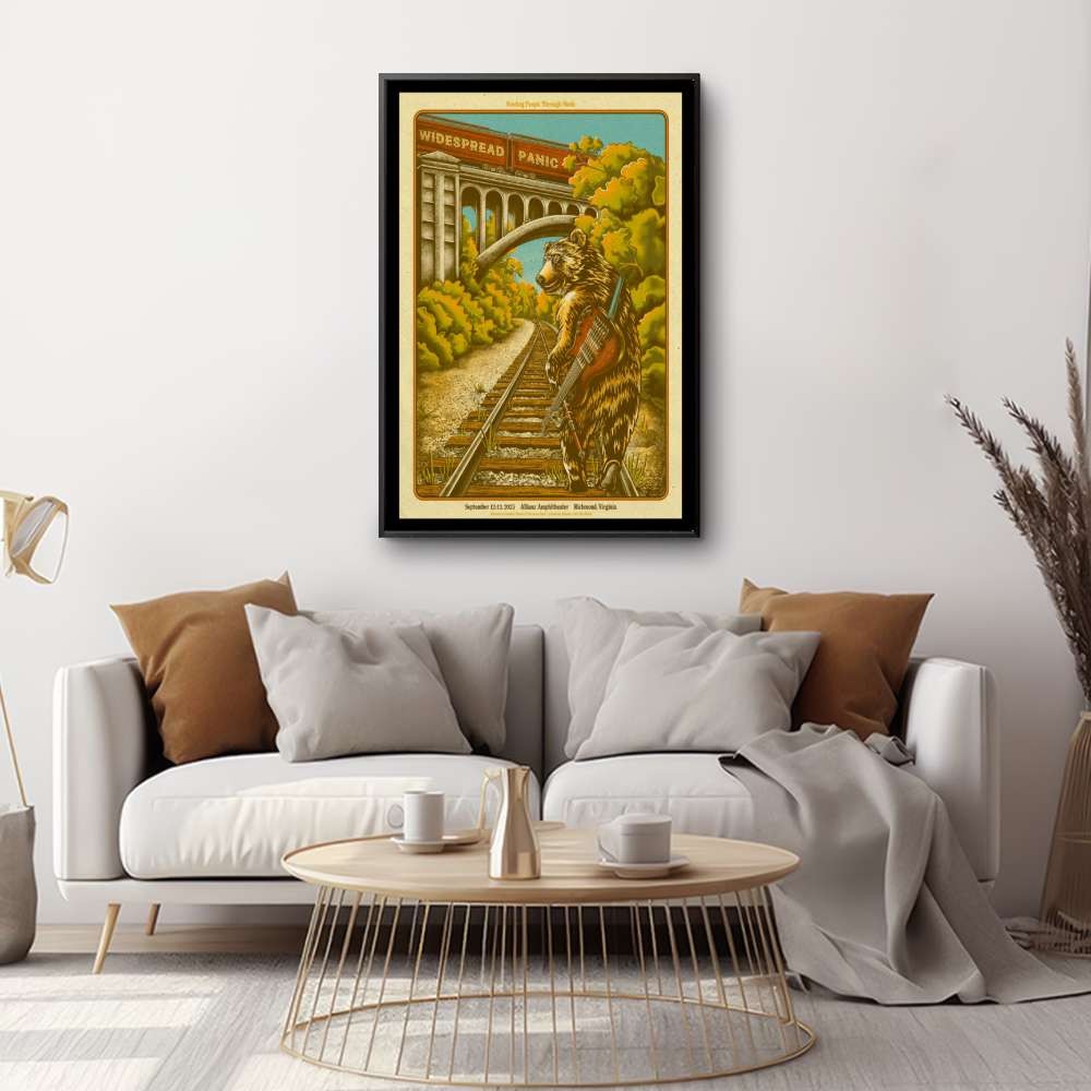 Tour Richmond, VA 2025 Widespread Panic Poster