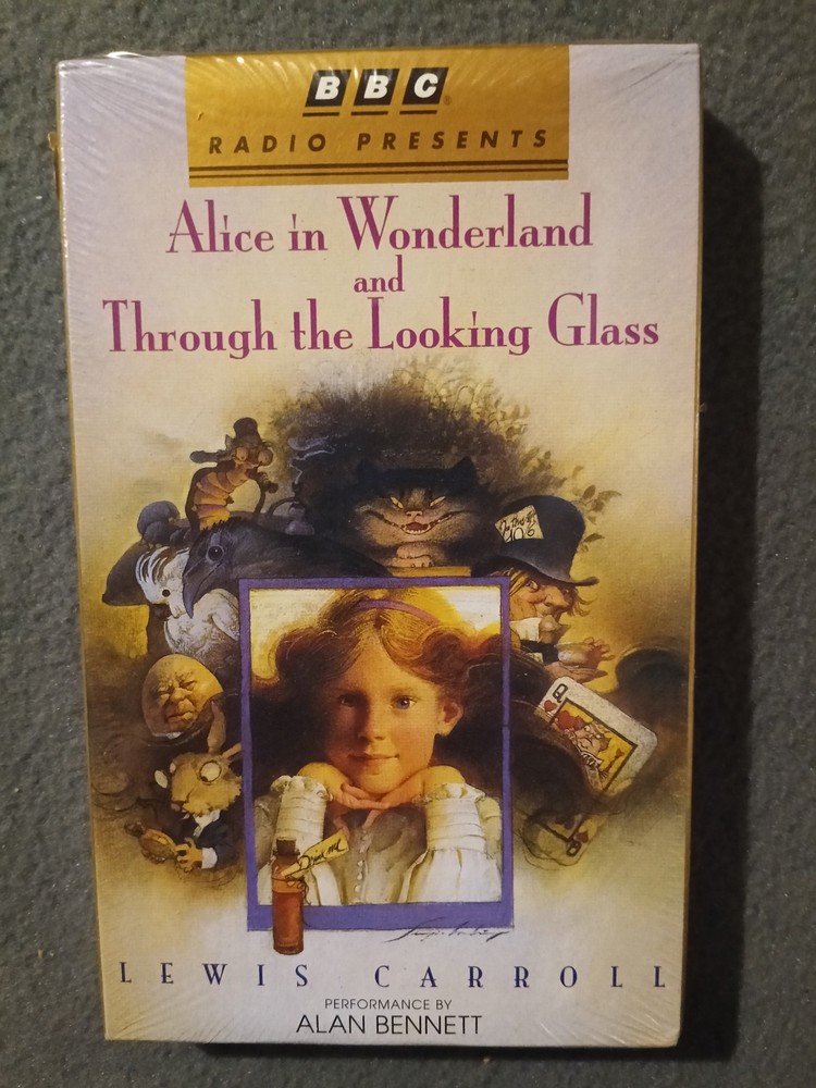 Alice in Wonderland & Through the Looking Glass BBC Radio Audio Cassettes Lewis