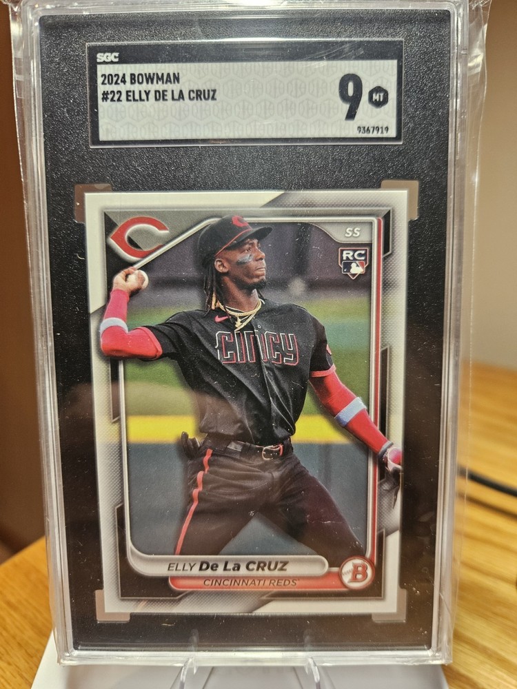 2024 Bowman - Elly De La Cruz #22 (RC) SGC 9 MINT