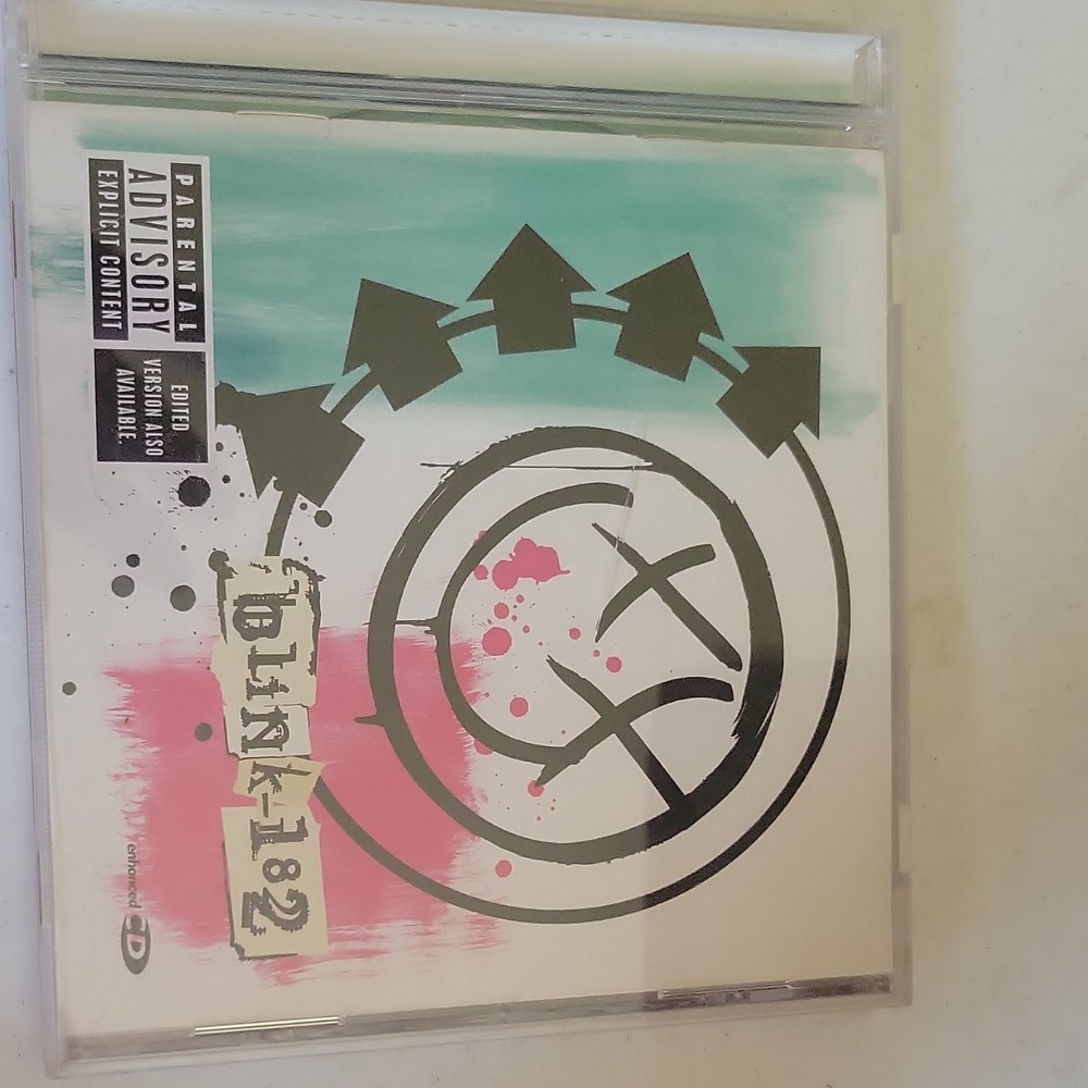 Blink-182 Blink-182 CD Album 2003 Punk Rock Geffen Parental Advisory Enhanced