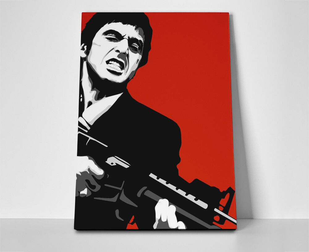 Tony Montana Wall Art Poster or Canvas Print