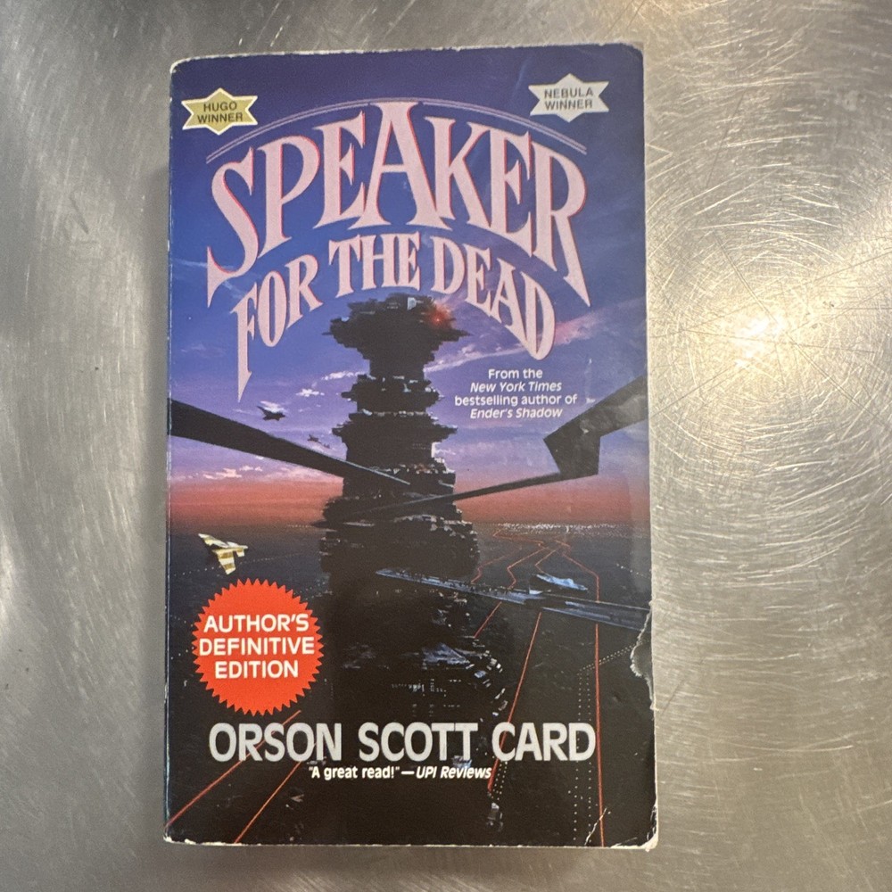 Orson Scott Card Speaker for the Dead Author's Definitive Edition 1994 Mass Mar…