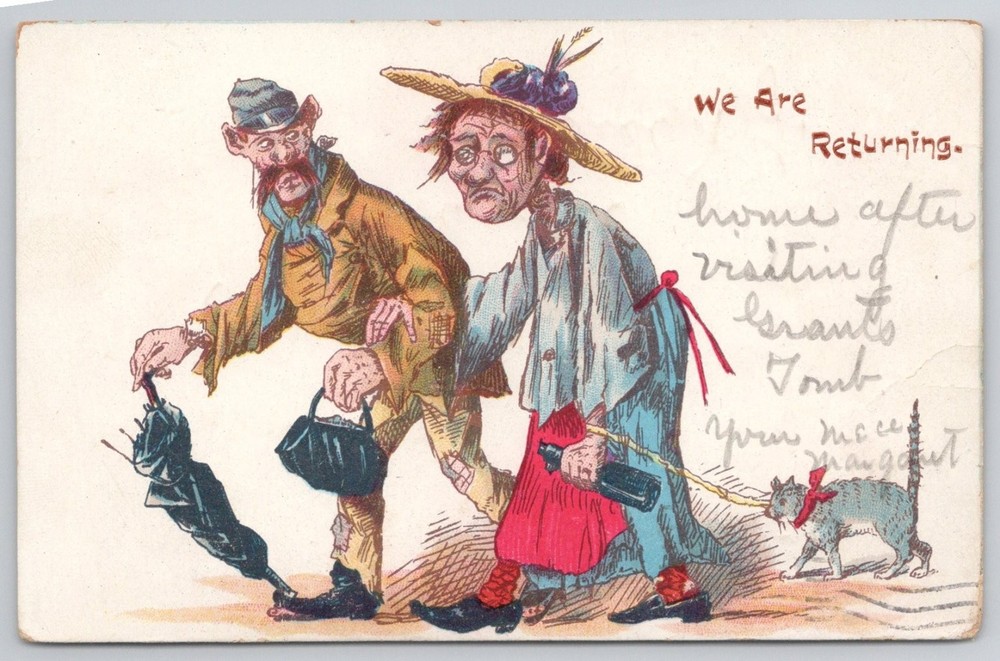1905 Comic Postcard: 