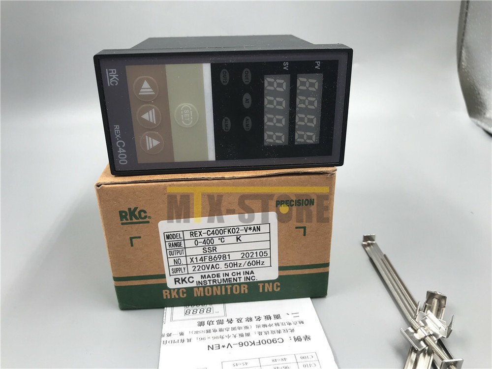 1PC New RKC Temperature Controller REX-C400FK02-V-AN