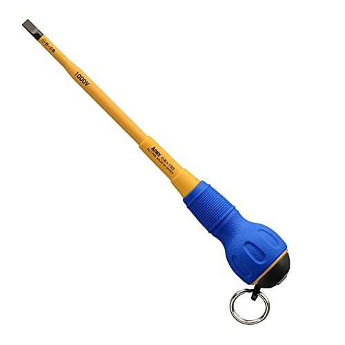 ANEX Screwdriver Insulated 1000V Compatible Drop-Resistant Slim Tip for