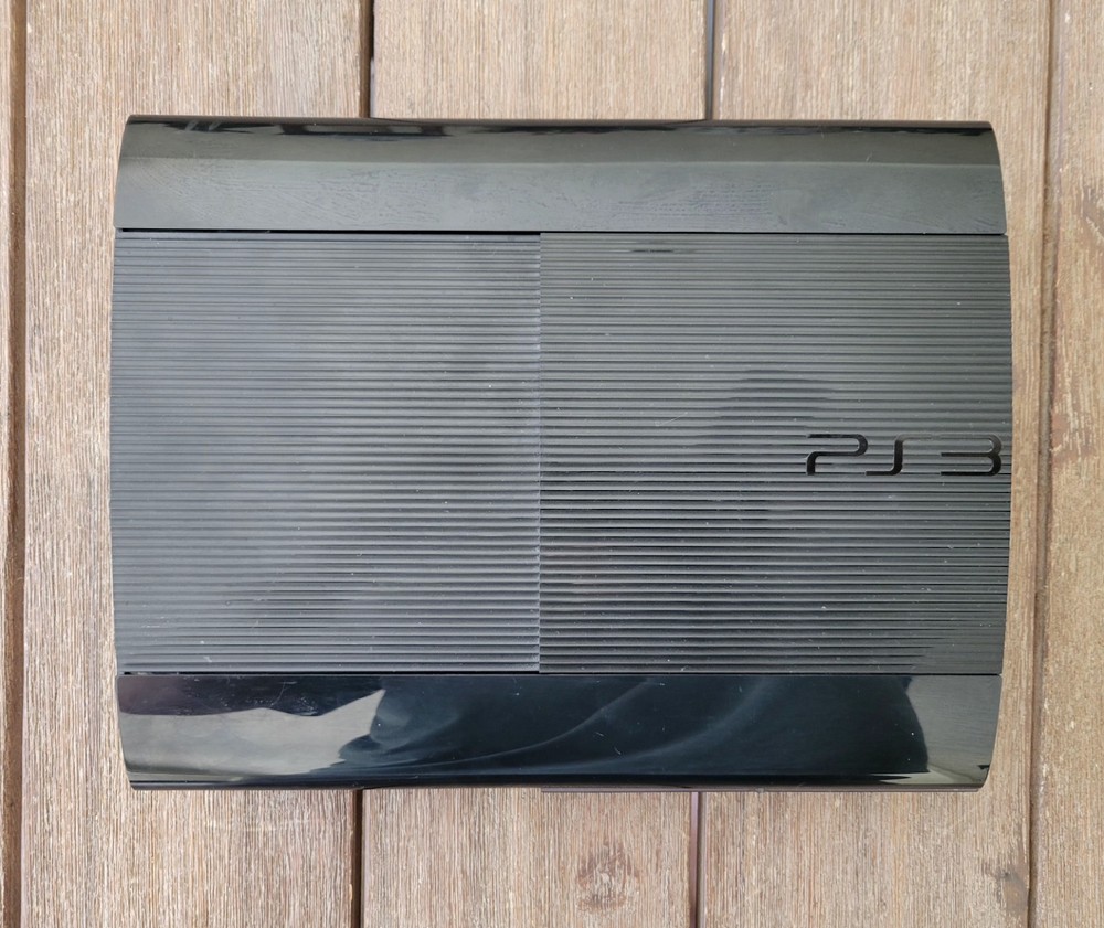 Sony PlayStation 3 PS3 Super Slim Black Console CECH-4001B