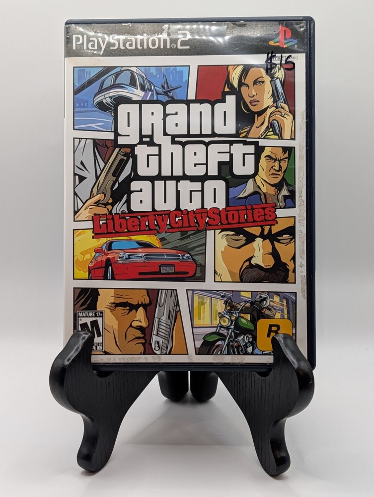 Grand Theft Auto Liberty City Stories Sony PlayStation 2 PS2 - Complete In Box