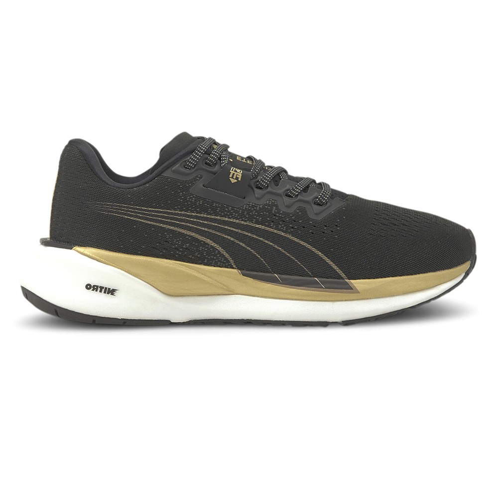 PUMA Eternity Nitro Running  Womens Black Sneakers Athletic Shoes 19468206