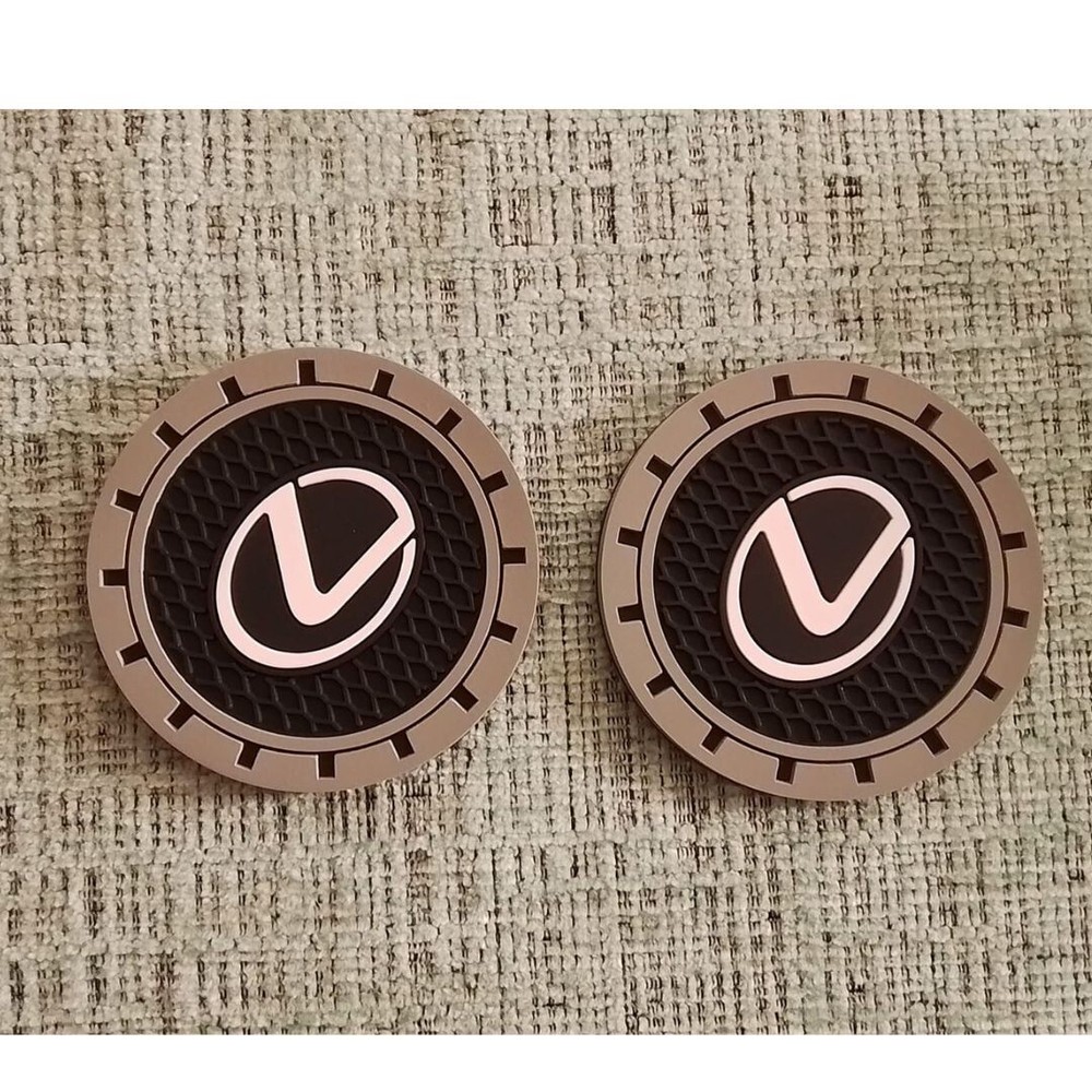 Lexus Car Coasters 2PCS