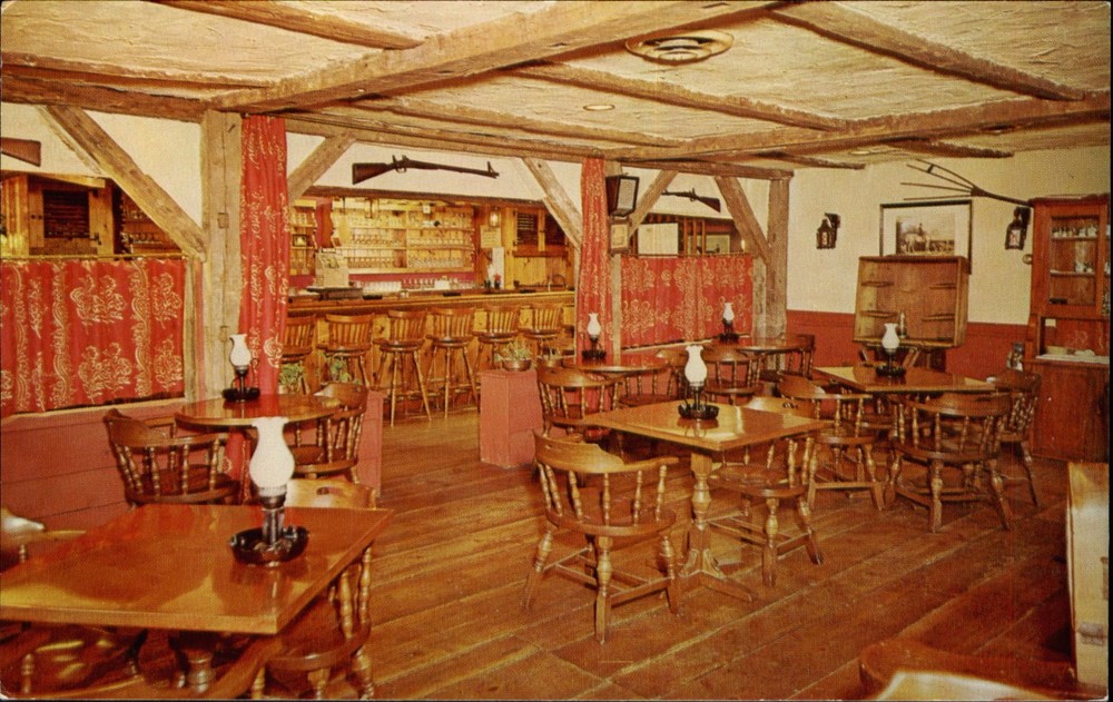 Old Mill Inn Bernardsville New Jersey ~ rustic restaurant guns electric cooking