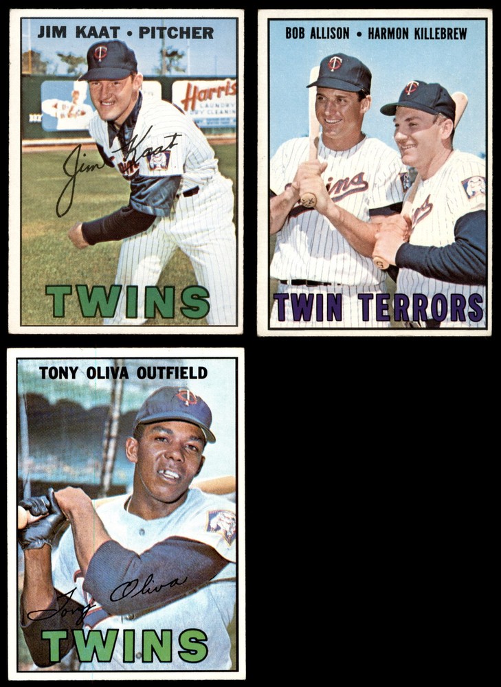 1967 Topps Minnesota Twins Team Set 5 EX 6902191 17 of 33 Cards