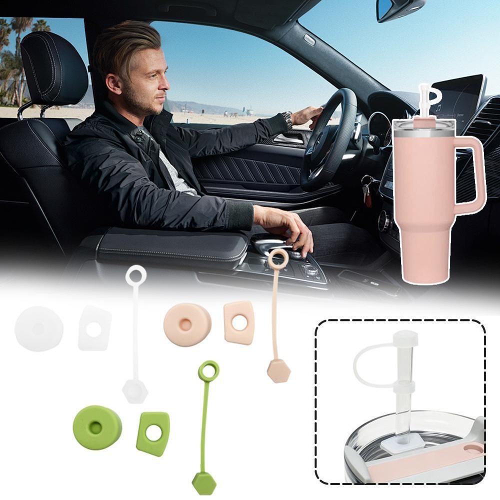 Anti Overflow Leak Proof Choke Water Bottle Adapter Straw Spill Proof Plug T2