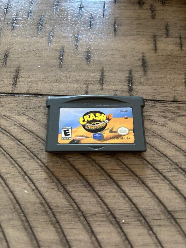 Crash Nitro Kart (Nintendo Game Boy Advance, 2003) Cartridge Only
