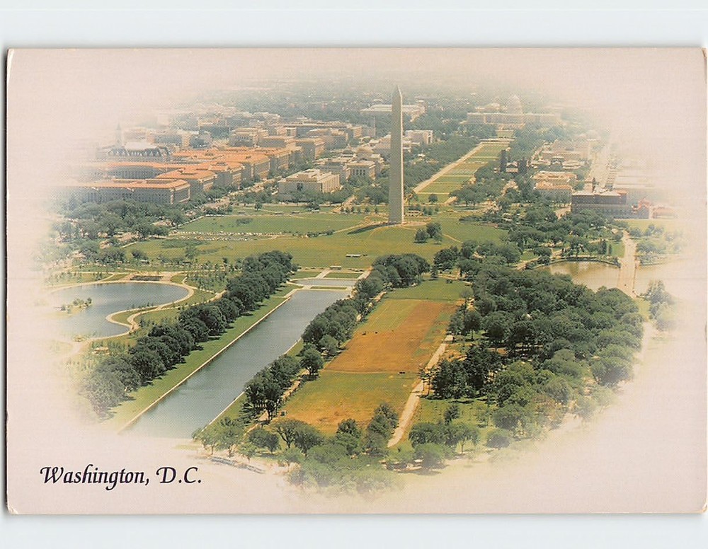 Postcard The Mall Washington DC USA