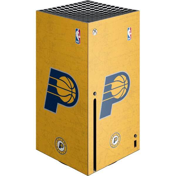 NBA Indiana Pacers Xbox Series X Console Skin - Indiana Pacers Distressed