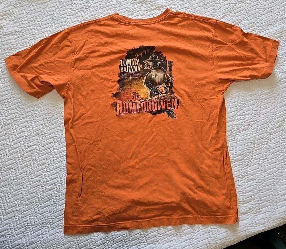 Men's Tommy Bahama Rumforgiven Tee Shirt Size XL