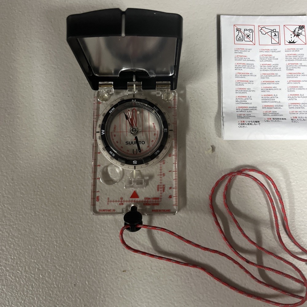 Suunto Finland MC-2 Camping Hiking USGS Forestry BLM Survival
