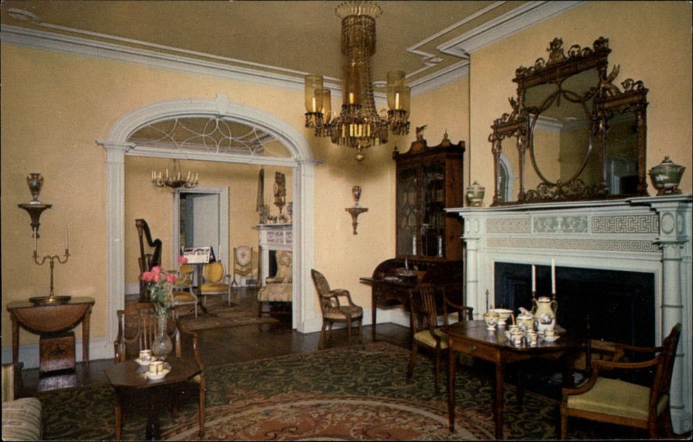 Main parlor mirror Boscobel Restoration Inc Garrison-On-Hudson NY ~ Advertising