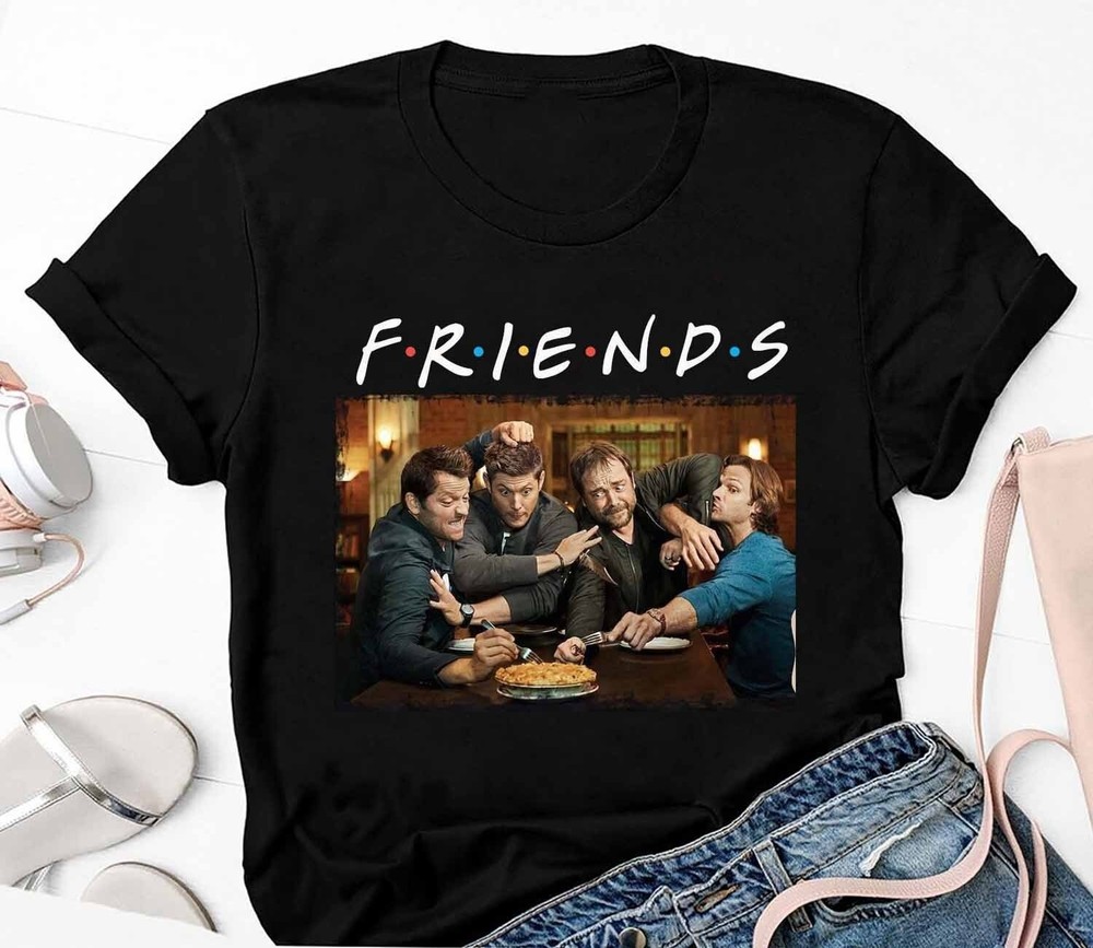 Friends Supernatural T-Shirt, Sam And Dean TV Series Tee