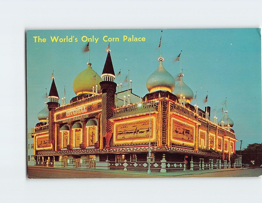 Postcard Corn Palace Mitchell South Dakota USA