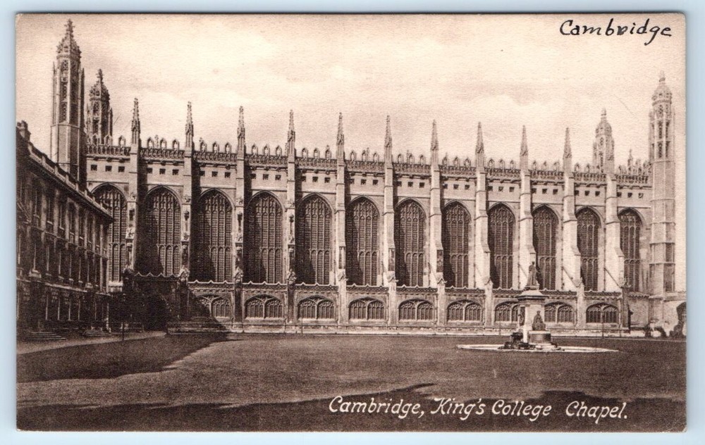 King's College Chapel CAMBRIDGE UK Postcard