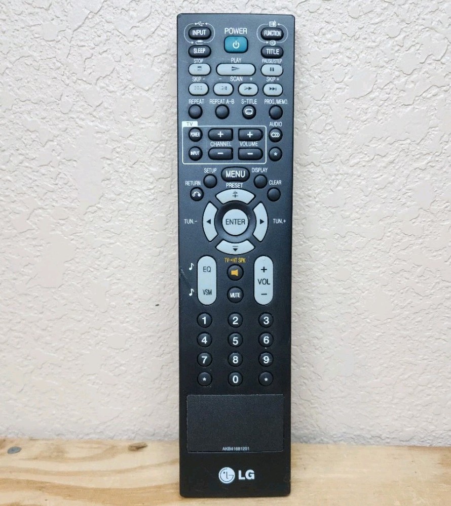 Genuine LG AKB41681201 Home Theater Remote Control Tested & Working