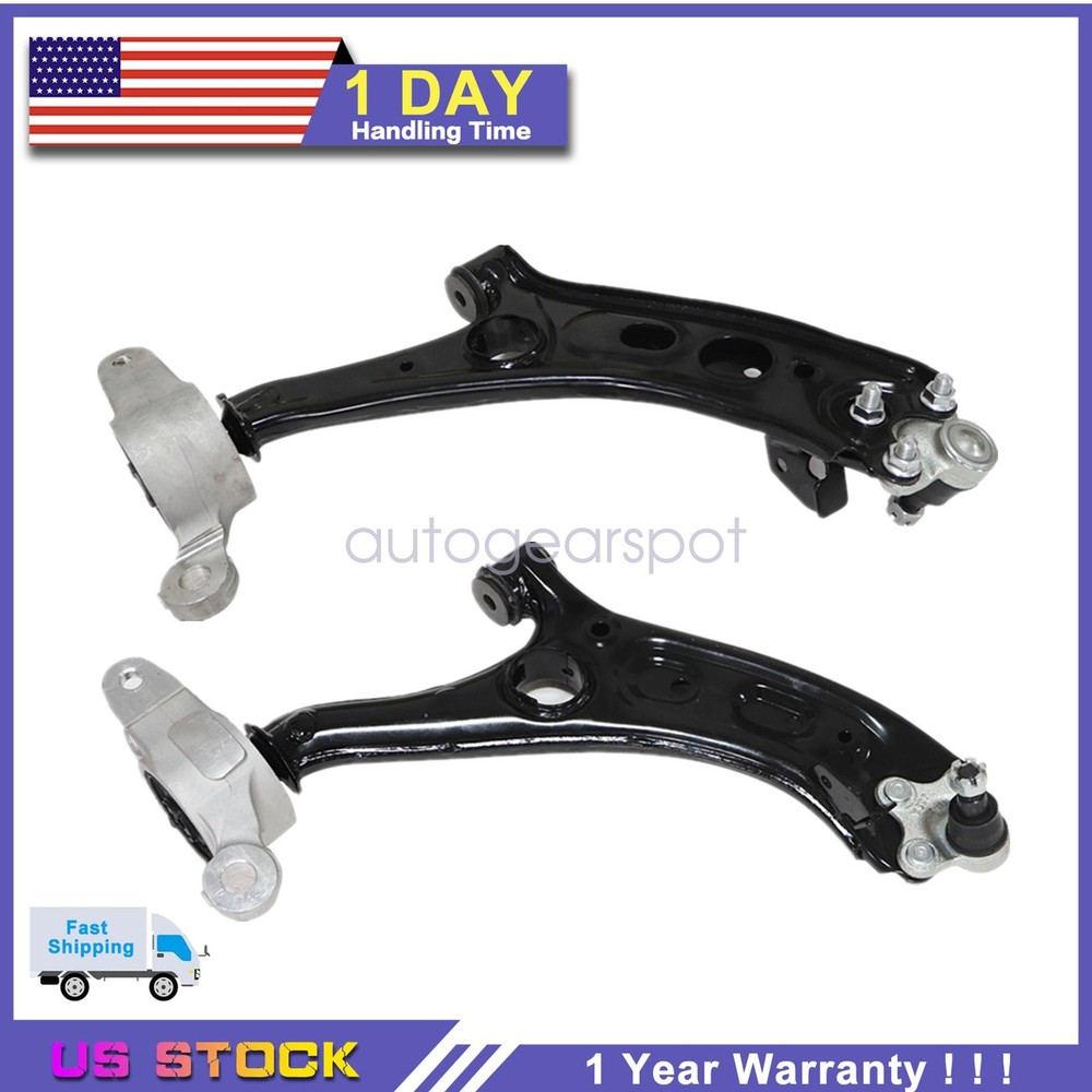 2Pcs For Honda Hr-V EX-L LX 2023-2024 Lower Control Arm Front Left + Right Side