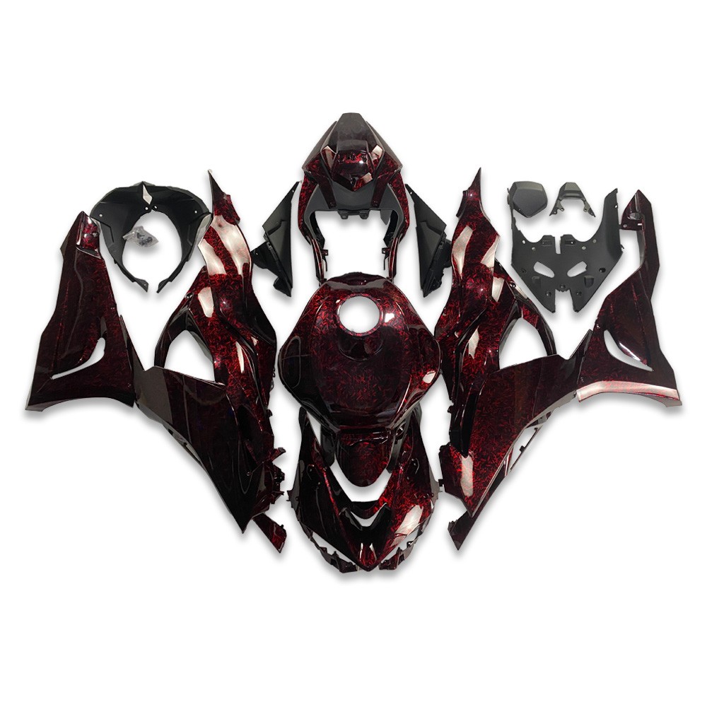 NTU Red Forged Carbon Fairing Fit for Kawasaki Ninja ZX6R 2024-2026 a065
