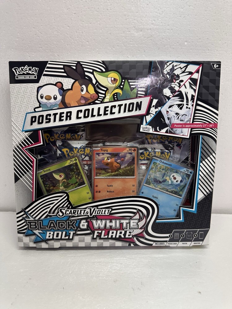 Pokémon TCG | Black Bolt & White Flare Unova Poster Collection