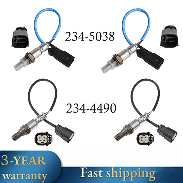 4PCS Oxygen Sensor Up+Downstream For 2013-2015 Ford Explorer Flex Taurus 3.5L V6
