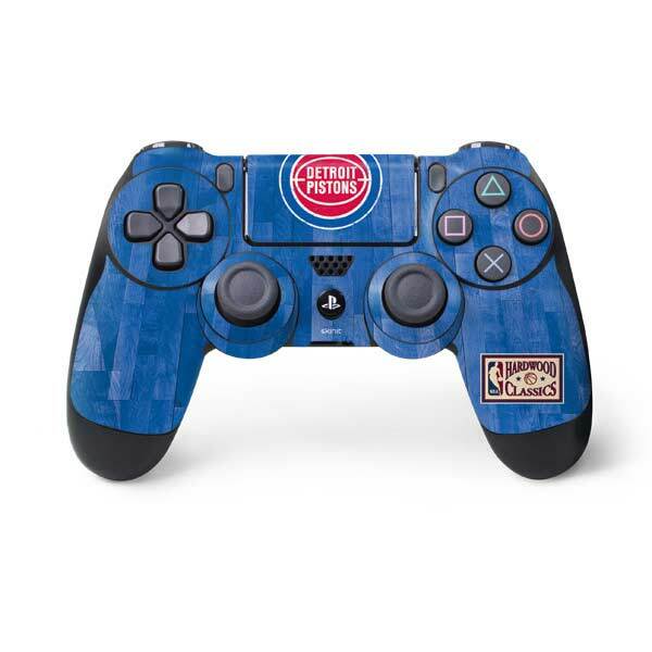 NBA Detroit Pistons PS4 Controller Skin - Detroit Pistons Hardwood Classics