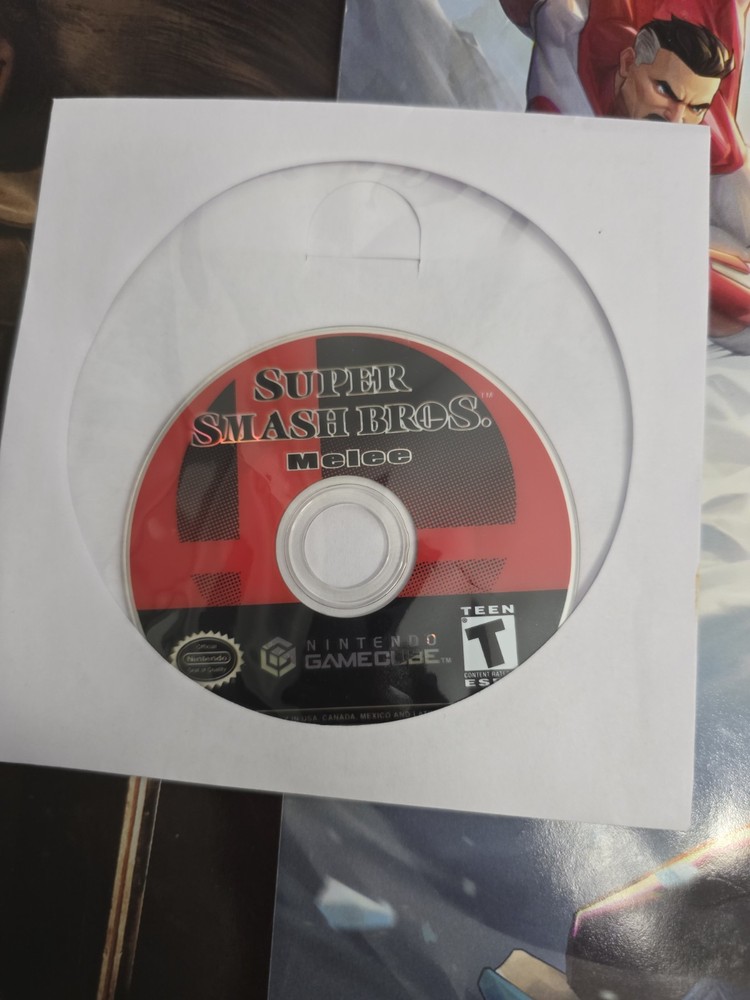 Super Smash Bros Melee (Nintendo GameCube, 2001) Disc Only - Tested & Works