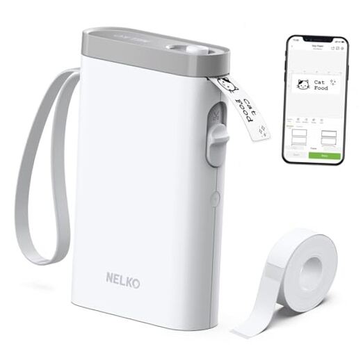 Bluetooth Label Maker Machine P21 with Tape - Wireless Mini Portable Printer