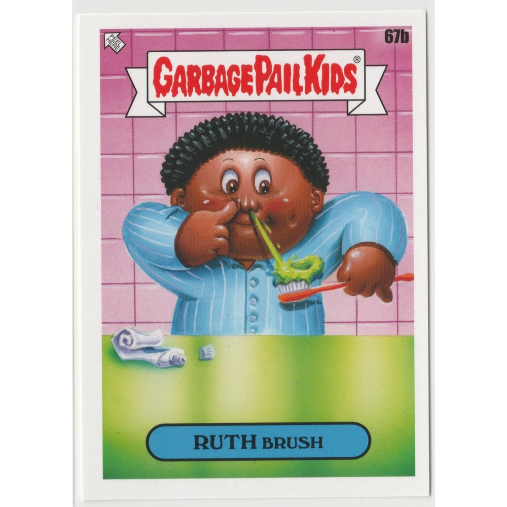 Ruth Brush #67b Garbage Pail Kids GPK 2020 35th Anniversary Series Card