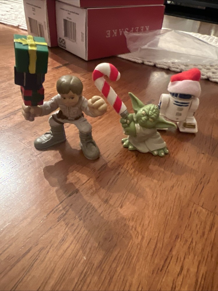 Star Wars Galactic Heroes holiday 3 pk Luke Yoda R2-D2