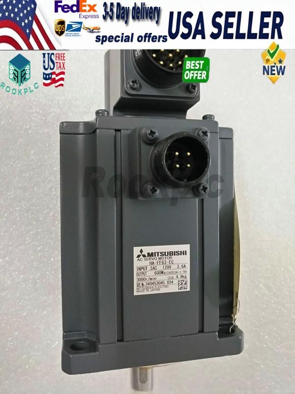 MITSUBUSHI HA-FF63-EC AC SERVO MOTOR HAFF63EC New In Box Expedited Shipping