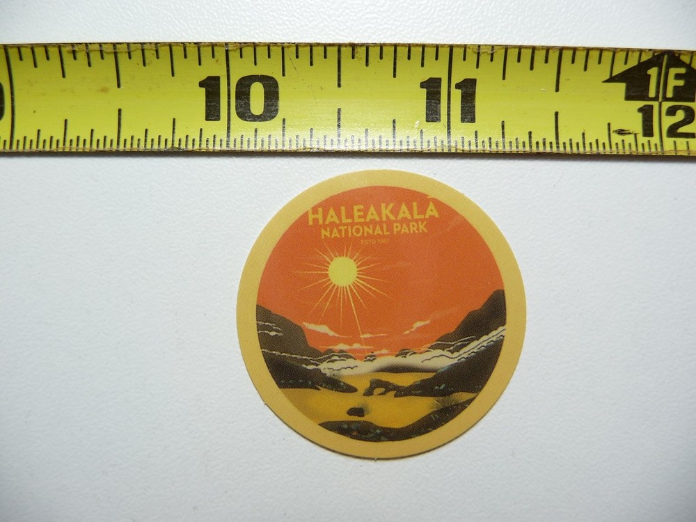 Tiny Haleakala Hawaii National Park Sticker Decal Collectible