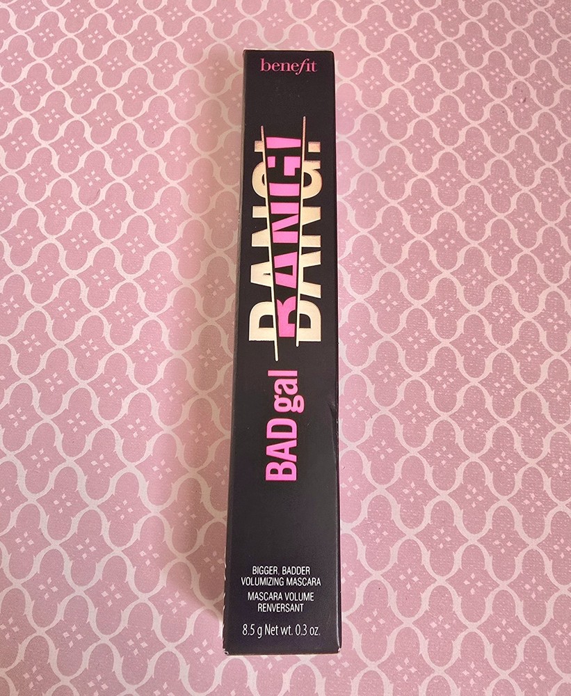 benefit BADgal  Bang! Volumizing Mascara In Intense Pitch Black New In Box